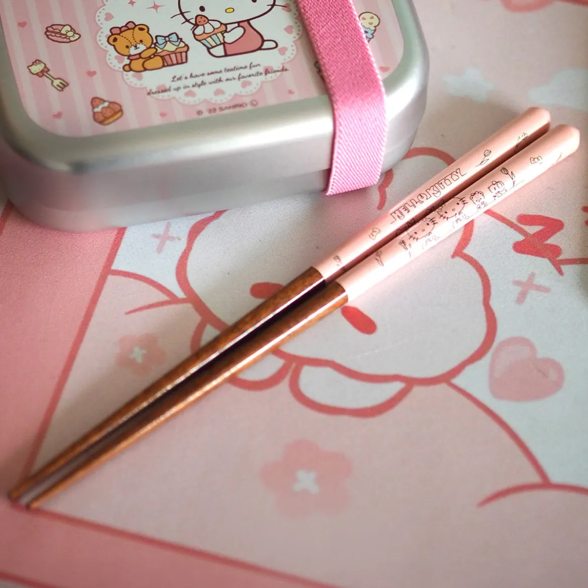 Hello Kitty - Friends Ess-Stäbchen