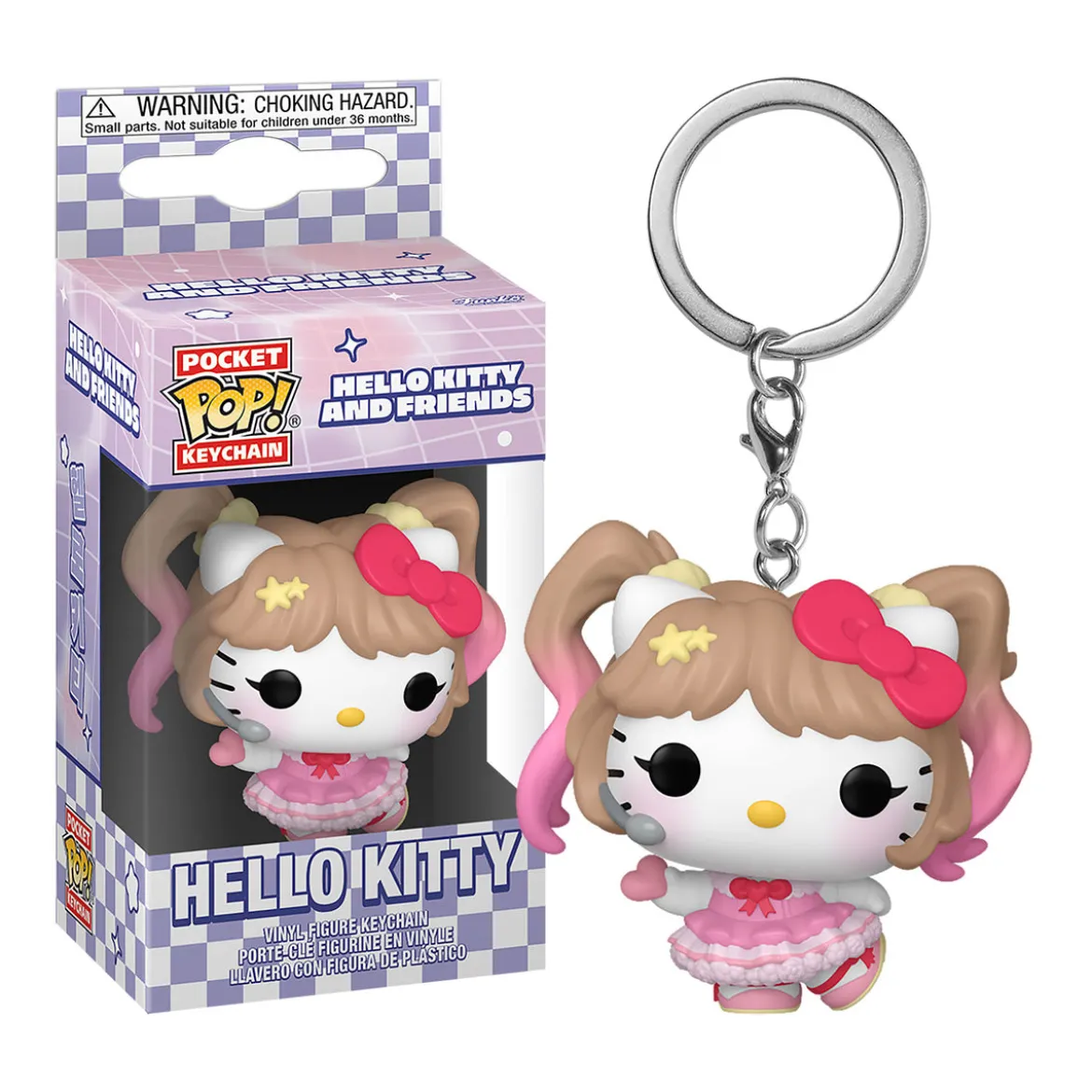Hello Kitty & Friends - Kitty K-Pop Funko Pop Schlüsselanhänger
