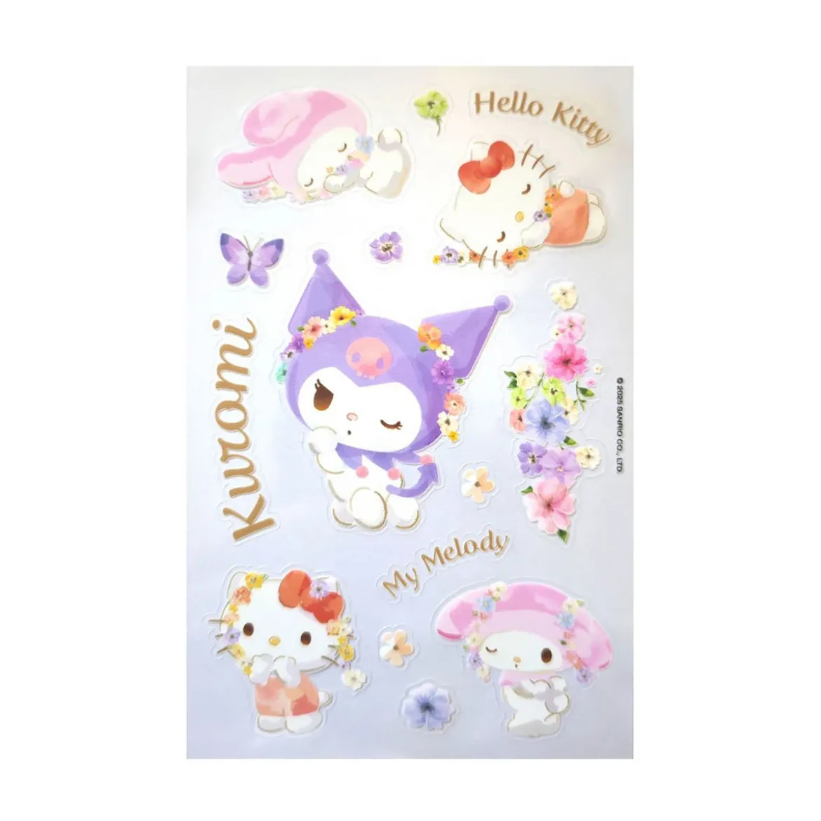 Hello Kitty & Friends Sticker Set Pastel Vivid