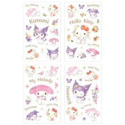 Hello Kitty & Friends Sticker Set Pastel Vivid