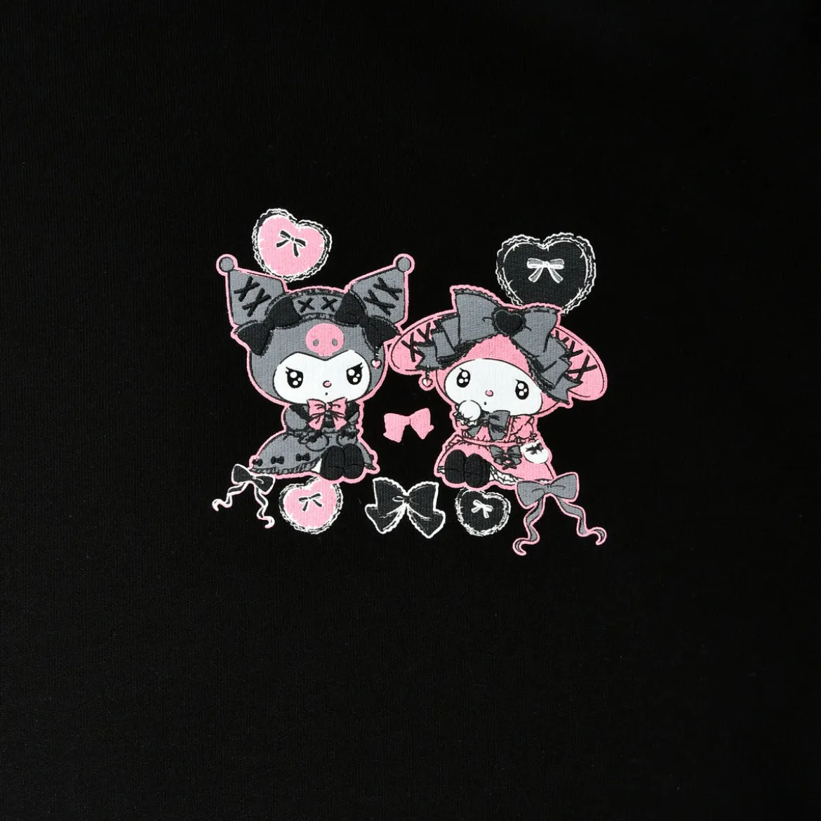 Hello Kitty - Kuromi und My Melody Hoodie
