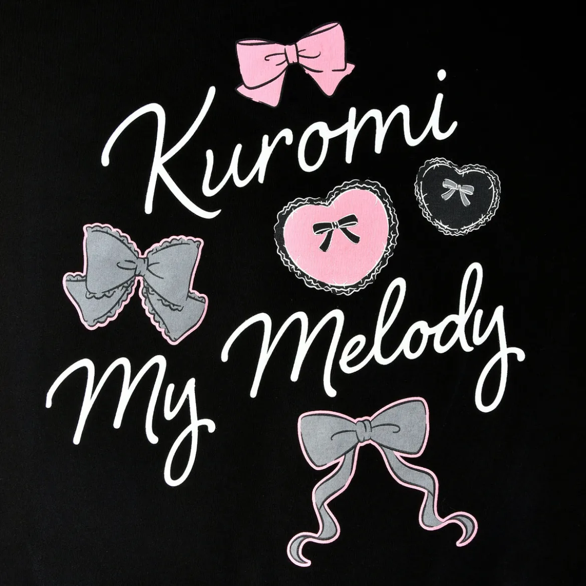 Hello Kitty - Kuromi und My Melody Hoodie