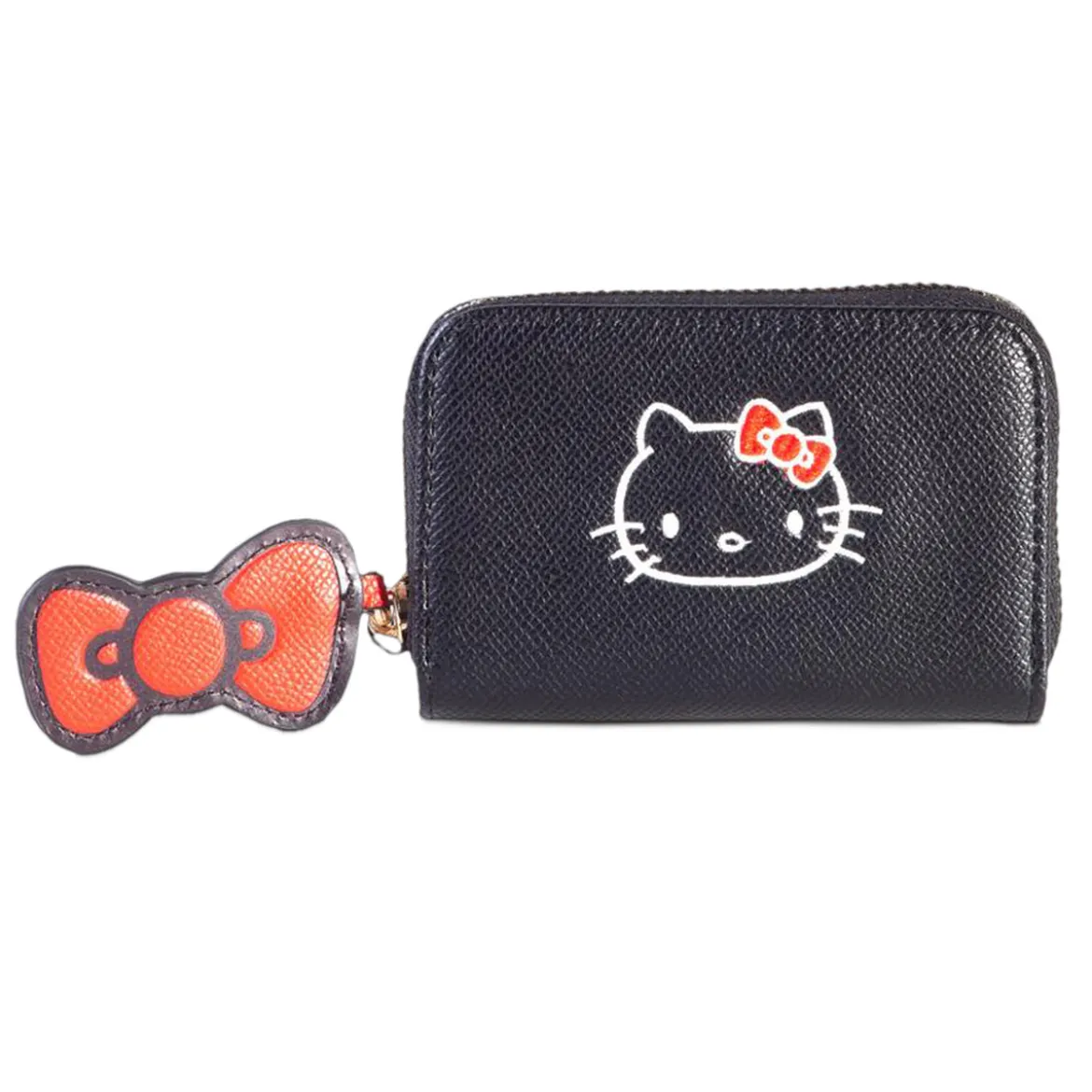 Hello Kitty - Logo Kleingeldbörse schwarz