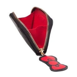Hello Kitty - Logo Kleingeldbörse schwarz