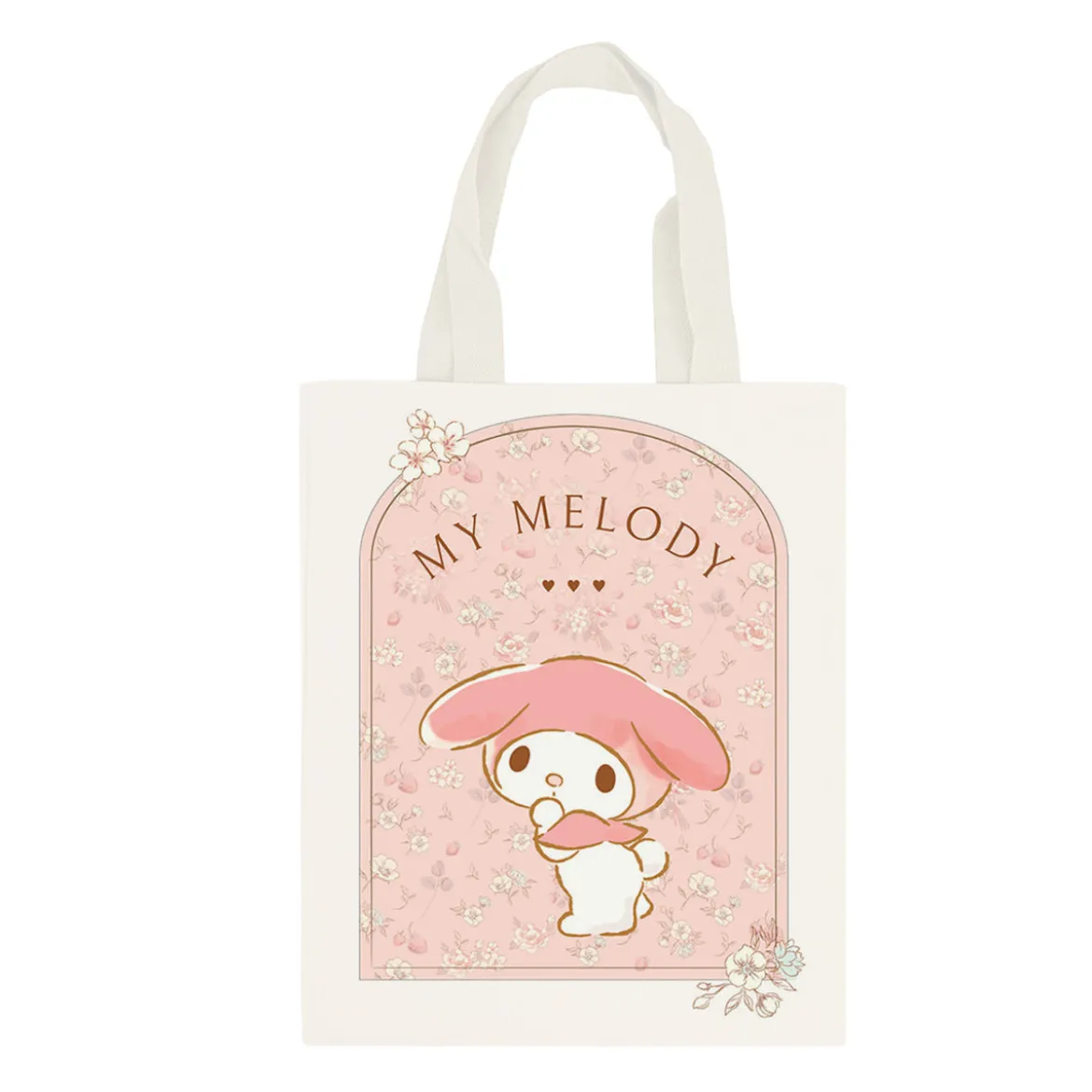 Hello Kitty - My Melody Floral Garden Jutebeutel