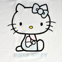 Hello Kitty - Pastel Kitty T-Shirt Damen weiß