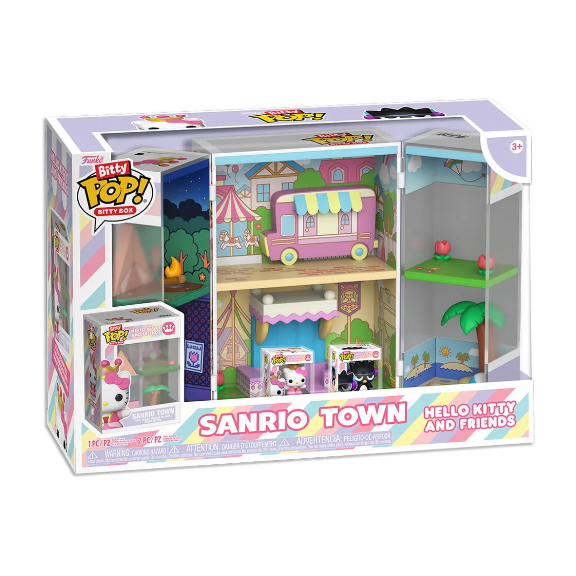 Hello Kitty - Sanrio Town Funko Bitty Pop Display mit 2 Figuren