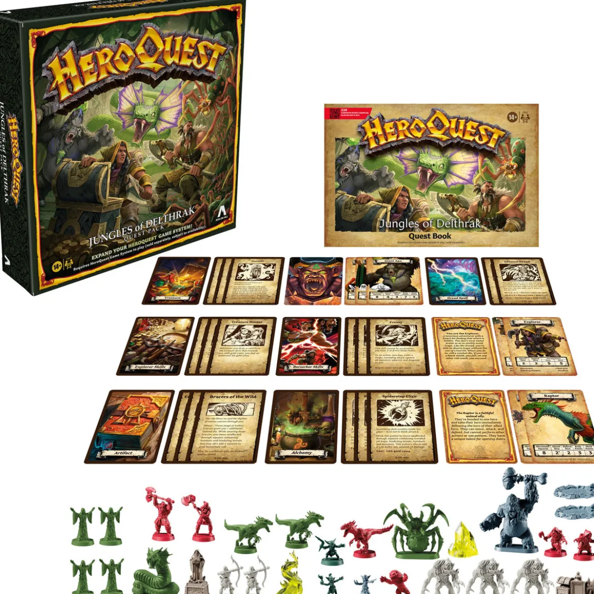 HeroQuest Brettspiel-Erweiterung Jungles of Delthrak Abenteuerpack *Englische Version*