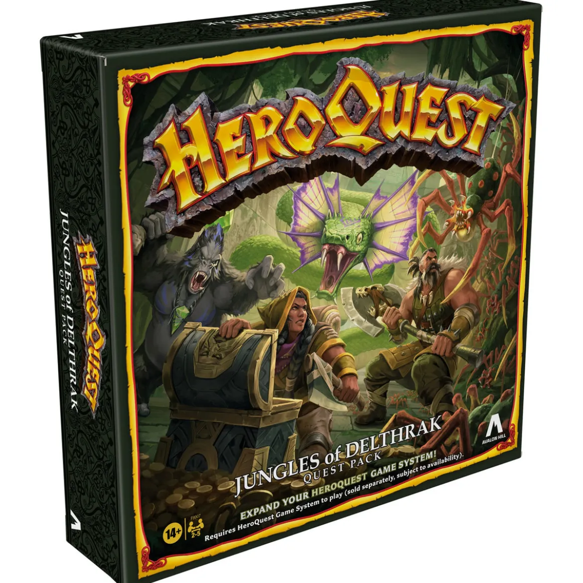 HeroQuest Brettspiel-Erweiterung Jungles of Delthrak Abenteuerpack *Englische Version*