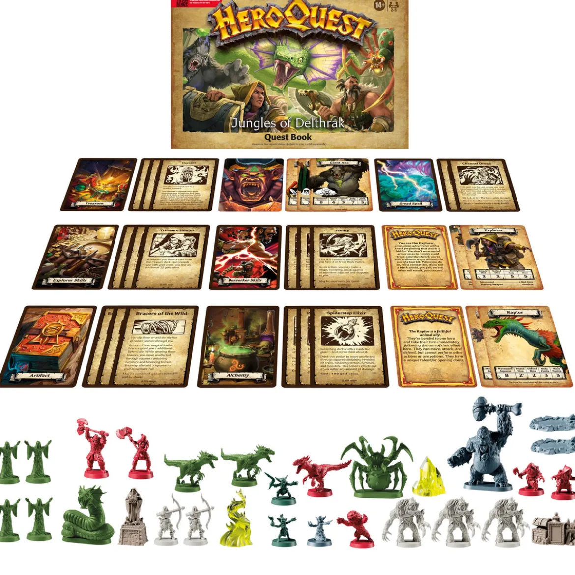 HeroQuest Brettspiel-Erweiterung Jungles of Delthrak Abenteuerpack *Englische Version*