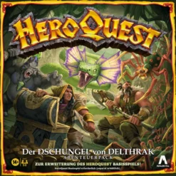 HeroQuest Brettspiel-Erweiterung Der Dschungel von Delthrak Abenteuerpack *Deutsche Version*