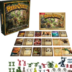 HeroQuest Brettspiel-Erweiterung Der Dschungel von Delthrak Abenteuerpack *Deutsche Version*