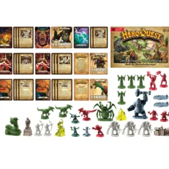 HeroQuest Brettspiel-Erweiterung Der Dschungel von Delthrak Abenteuerpack *Deutsche Version*