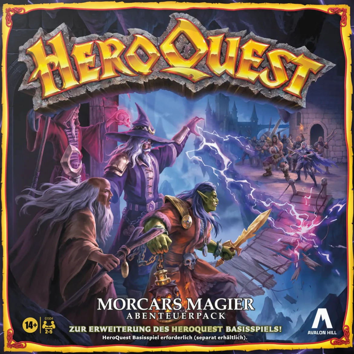 HeroQuest Brettspiel-Erweiterung Morcars Magier