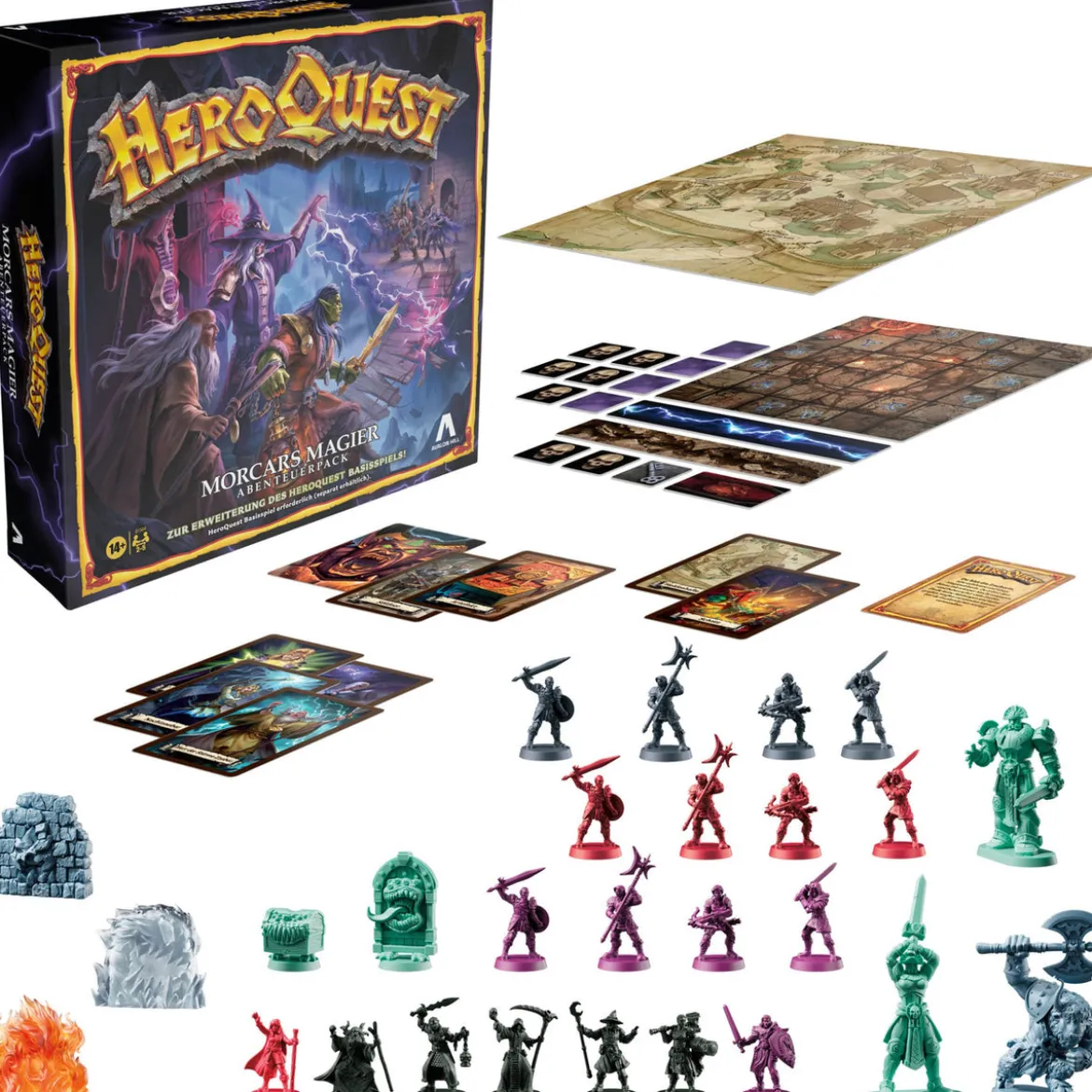 HeroQuest Brettspiel-Erweiterung Morcars Magier