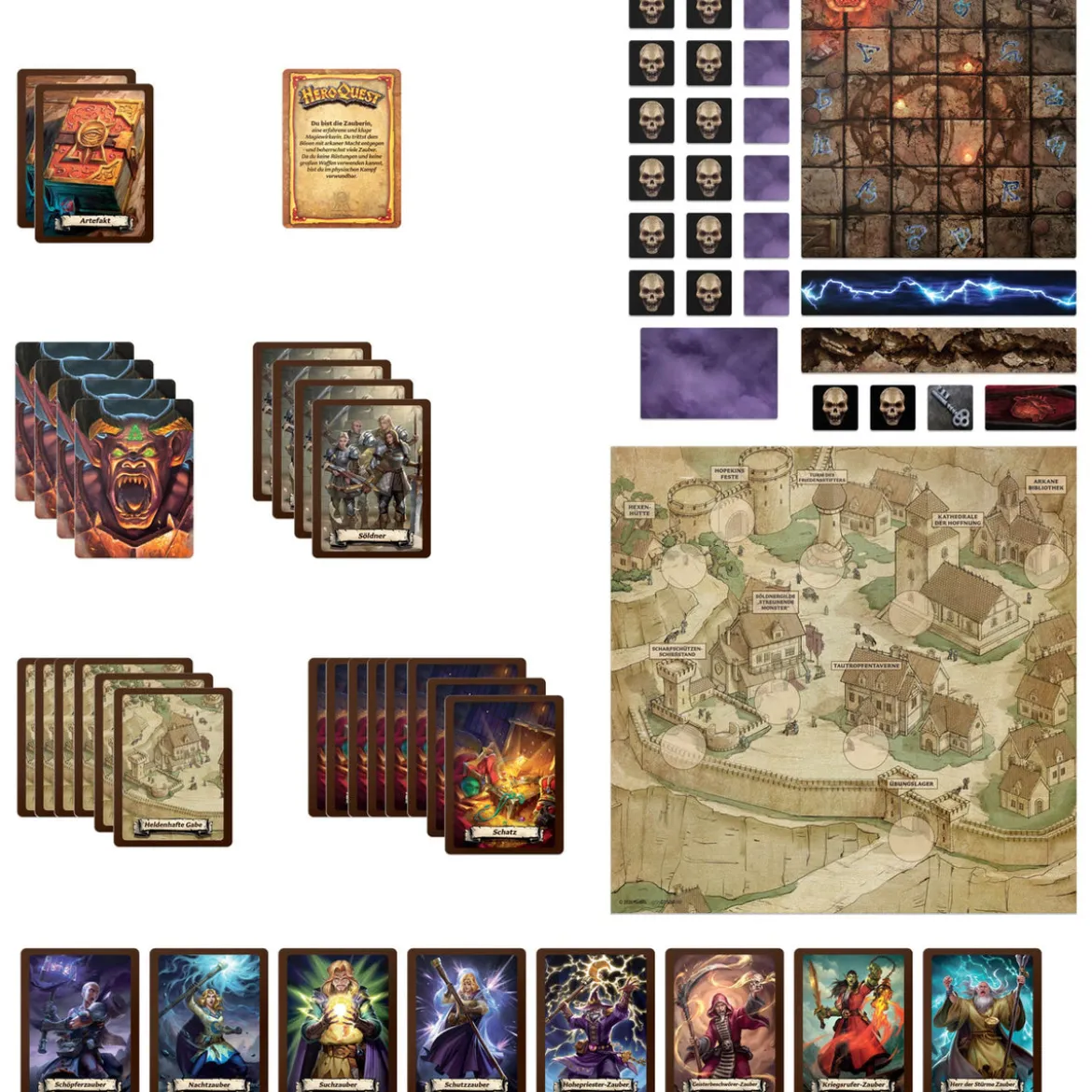 HeroQuest Brettspiel-Erweiterung Morcars Magier