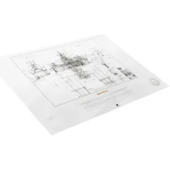 Herr der Ringe Bauplan Kunstdruck The Stable of Edoras 59 x