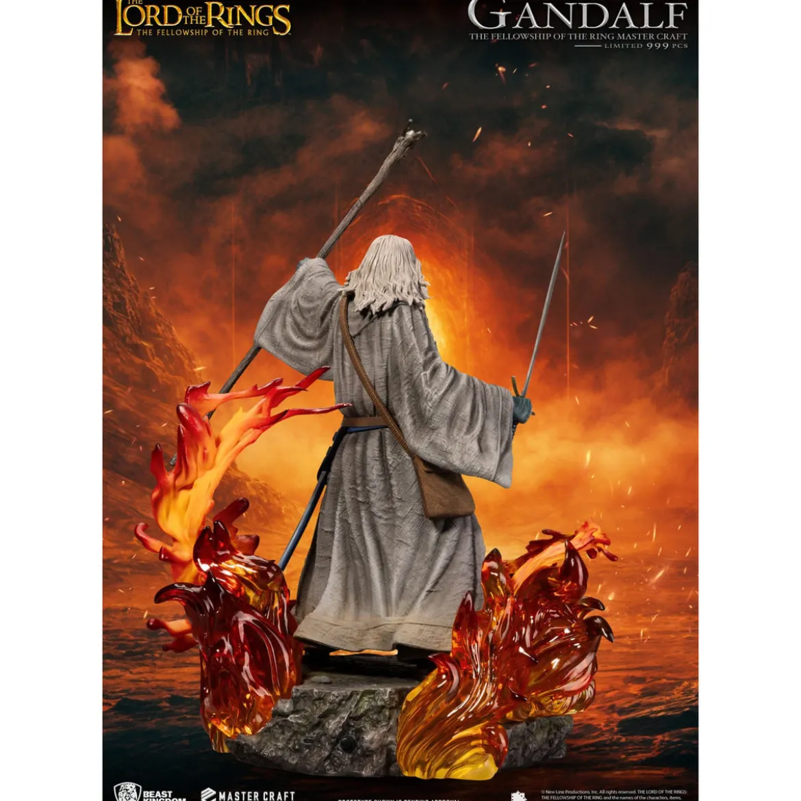 Herr der Ringe Master Craft Statue Gandalf 58 cm