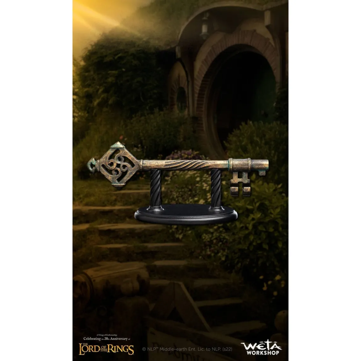 Herr der Ringe Replik 1/1 Schlüssel zum Beutelsend 15 cm