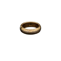 Herr der Ringe Wolfram-Ring Der Eine Ring (vergoldet) Größe