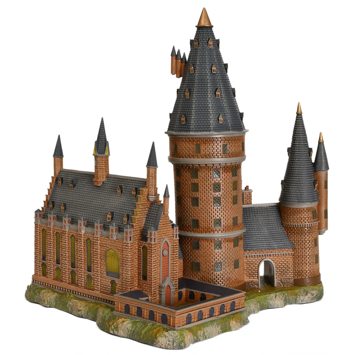 Hogwarts Große Halle mit Hauptturm Miniatur Replik mit Beleuchtung - Harry Potter