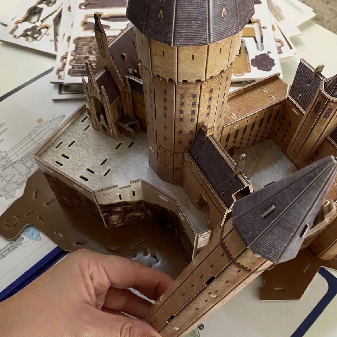 Hogwarts Schloss 4D Build Modell Bausatz - Harry Potter