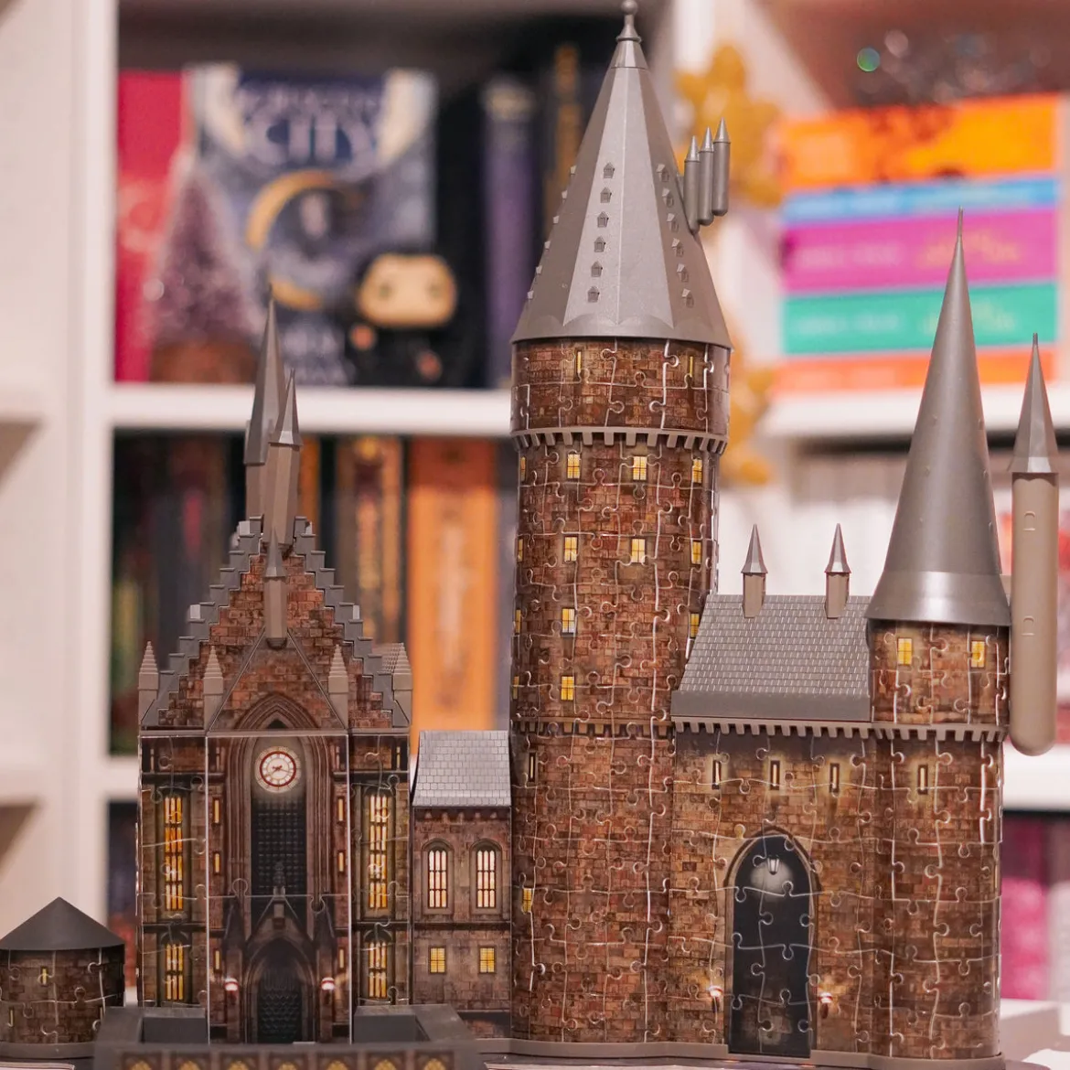 Hogwarts Schloss Die Große Halle 3D Puzzle mit Beleuchtung - Harry Potter