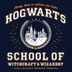 Hogwarts School Hoodie blau - Harry Potter