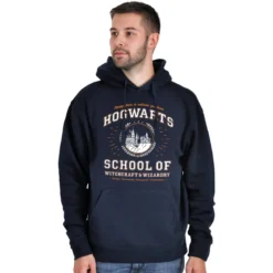 Hogwarts School Hoodie blau - Harry Potter