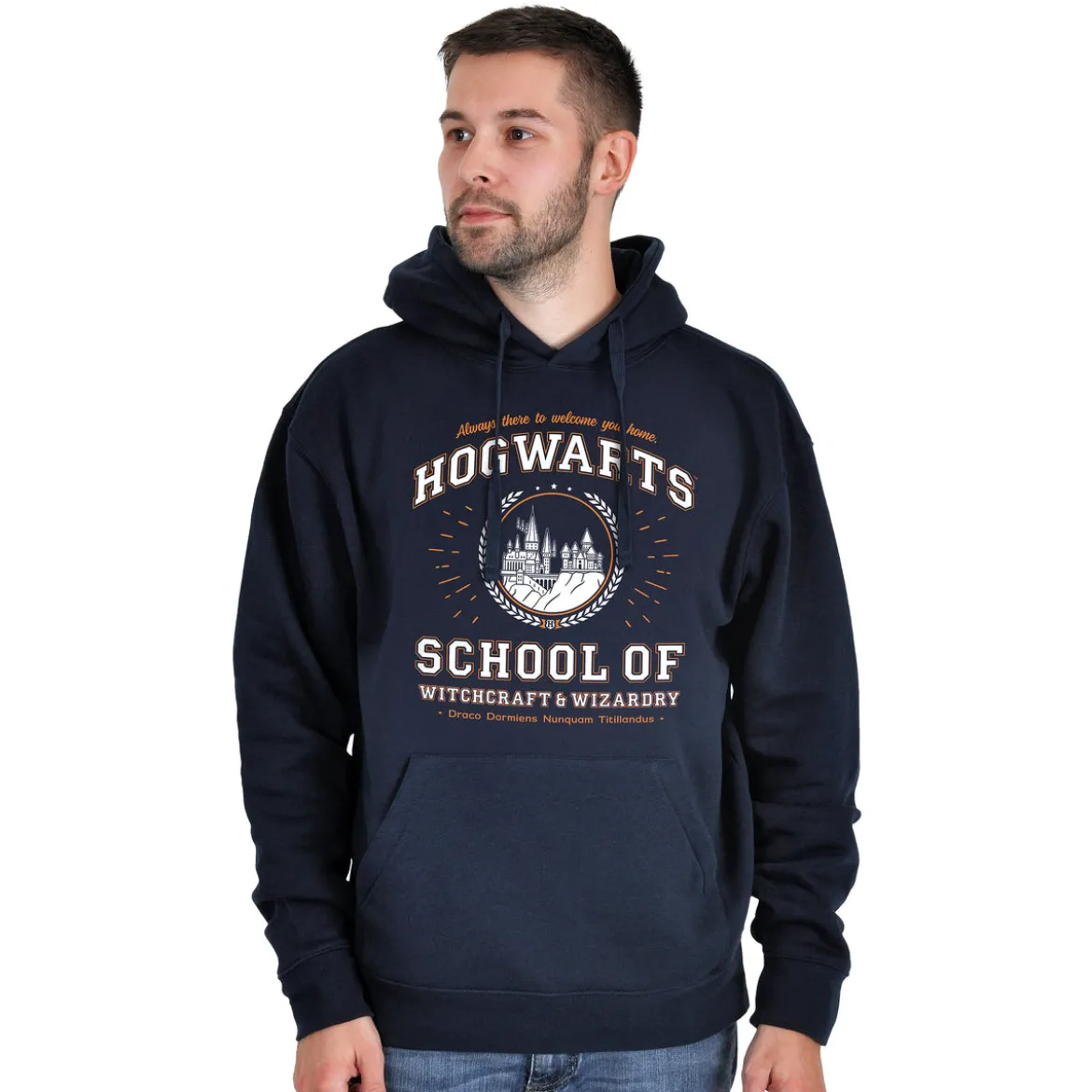 Hogwarts School Hoodie blau - Harry Potter