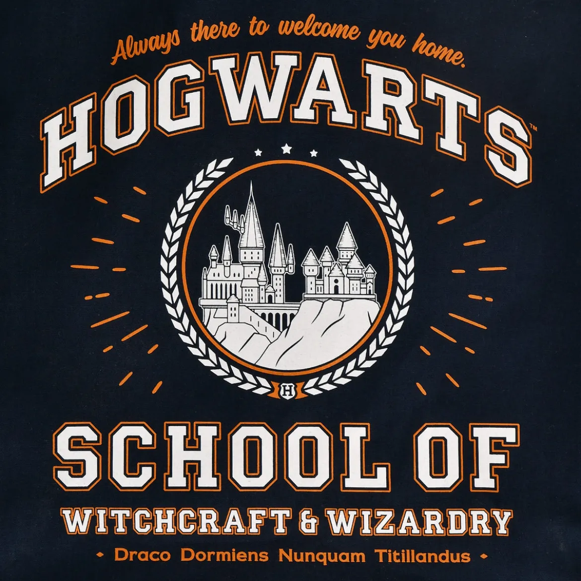 Hogwarts School Jutebeutel blau - Harry Potter