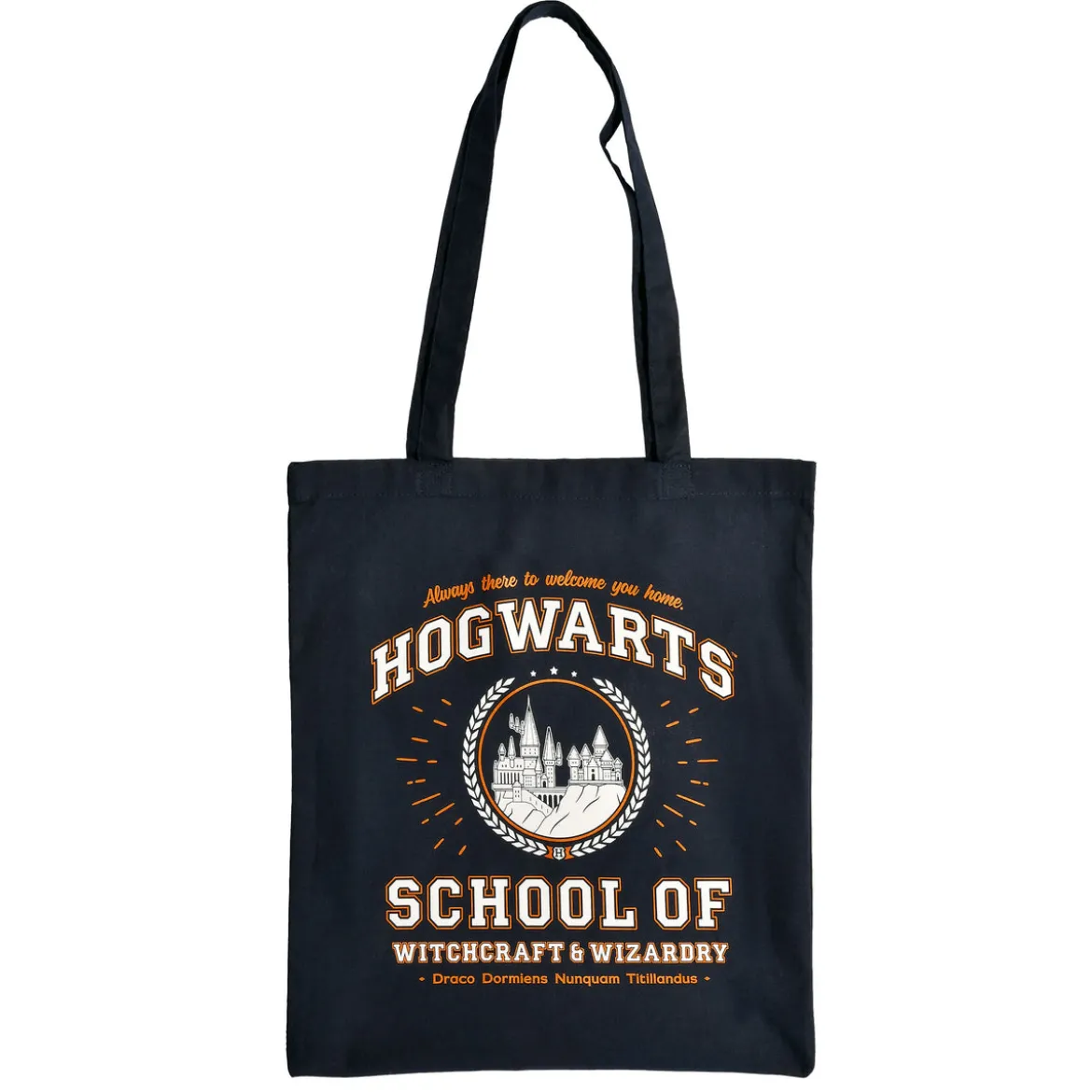 Hogwarts School Jutebeutel blau - Harry Potter