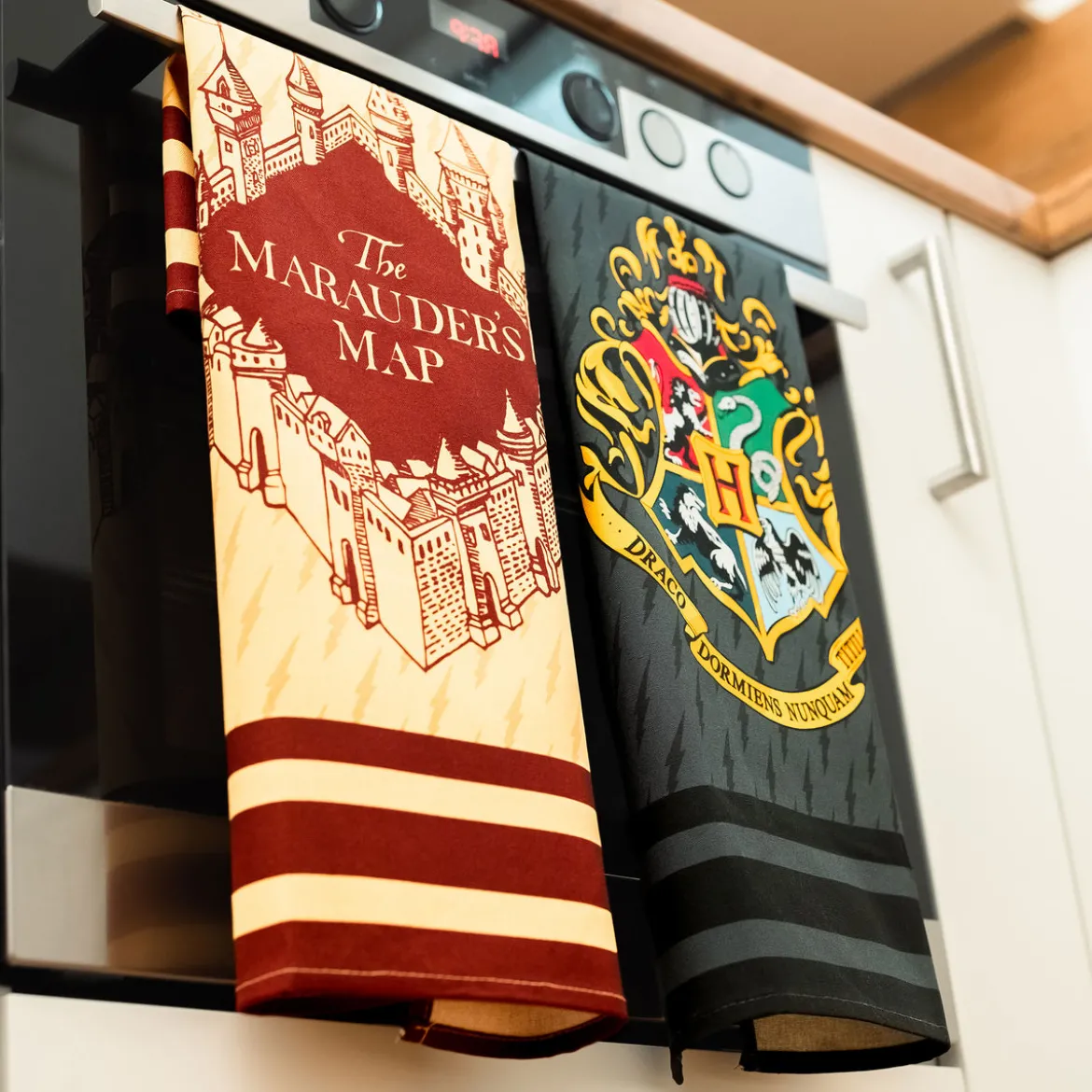Hogwarts und Karte des Rumtreibers Geschirrtücher Set - Harry Potter