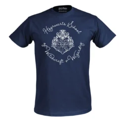 Hogwarts Wappen T-Shirt blau - Harry Potter