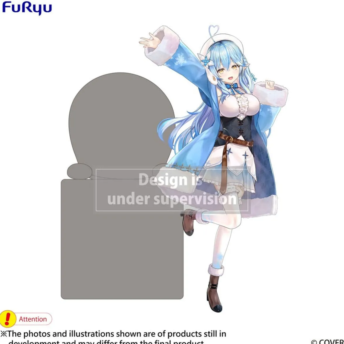 Hololive Production Hikkake PVC Statue Yukihana Lamy 10 cm