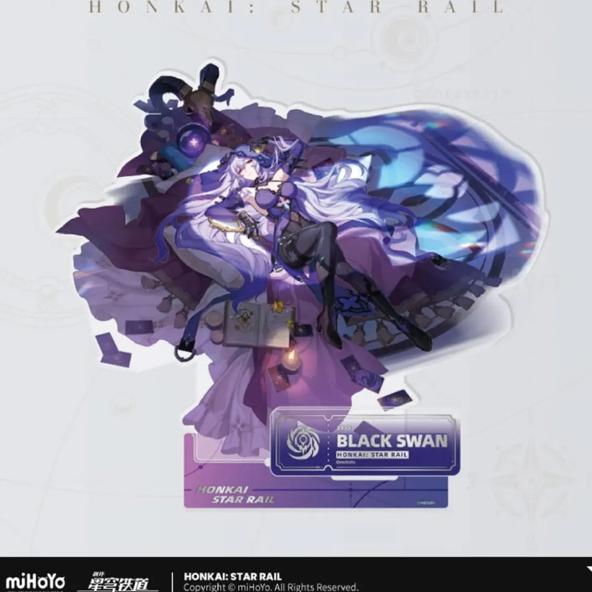 Honkai: Star Rail Path of the Nihility Series Acryl Figur Black Swan 19 cm