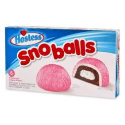 Hostess Snoballs Kokosnuss und Marshmallow