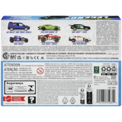 Hot Wheels Silver Series Die-Cast Fahrzeuge 6er-Pack 1/64 Legends