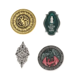 House of Dragon - Symbols Pins 4er Set