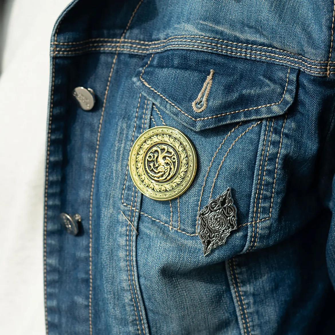 House of Dragon - Symbols Pins 4er Set