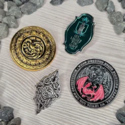 House of Dragon - Symbols Pins 4er Set