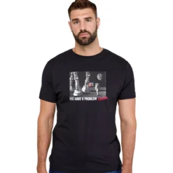 Houston We Have a Problem T-Shirt für Star Wars Fans schwarz