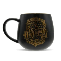 Hufflepuff Tasse mit 3D Hogwarts Wappen innen - Harry Potter