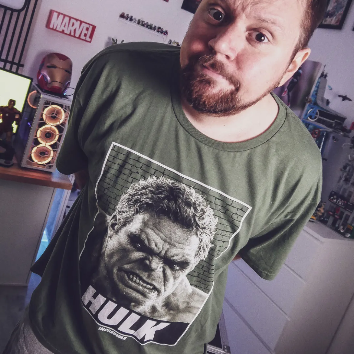 Hulk - Incredible T-Shirt grün