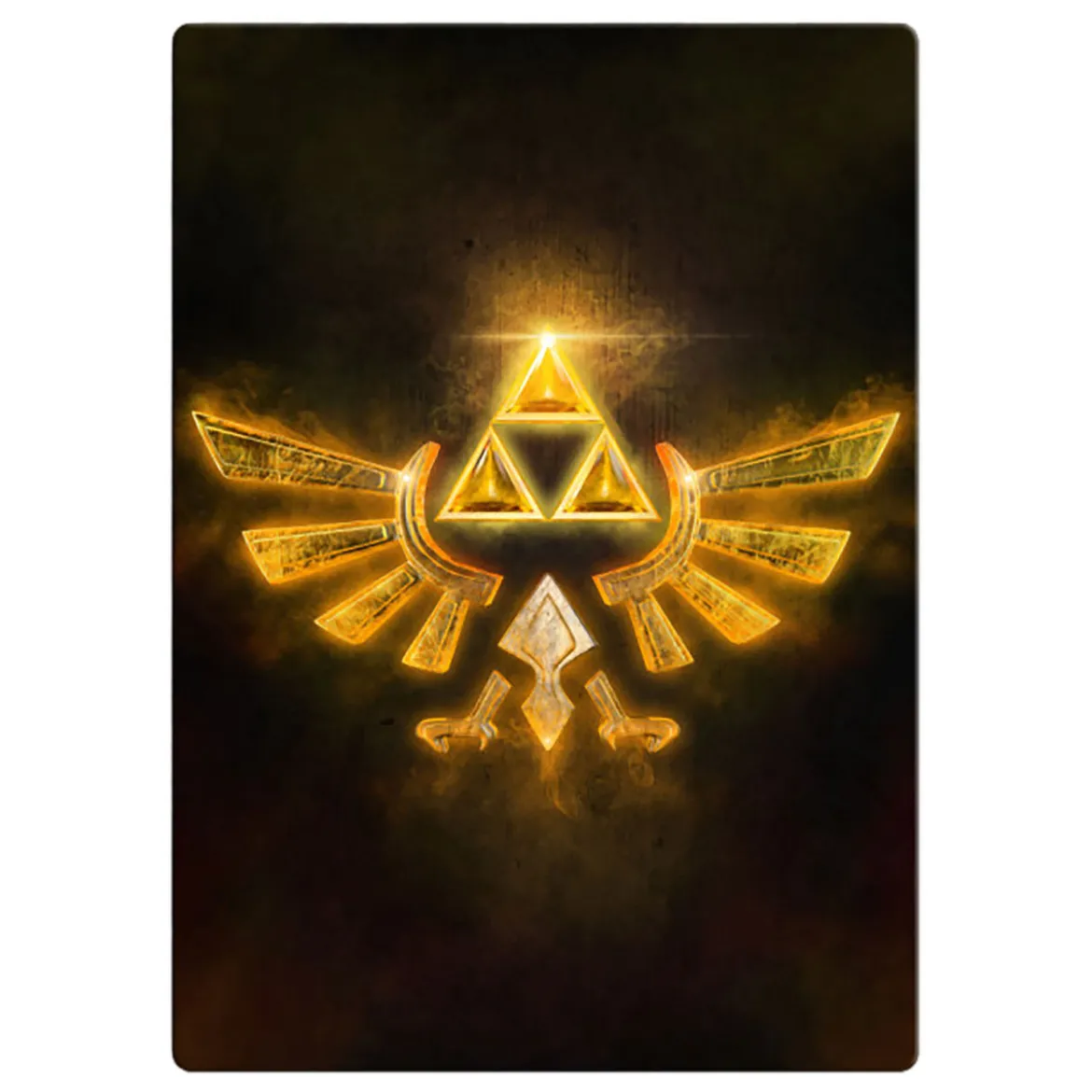 Hyrule Logo Metall Poster für Zelda Fans