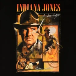 Indiana Jones - Homage T-Shirt schwarz