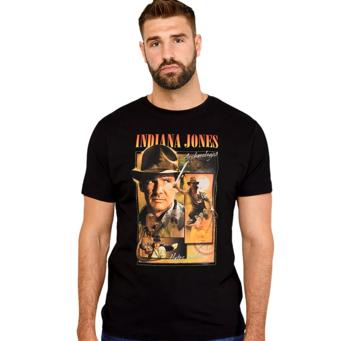 Indiana Jones - Homage T-Shirt schwarz