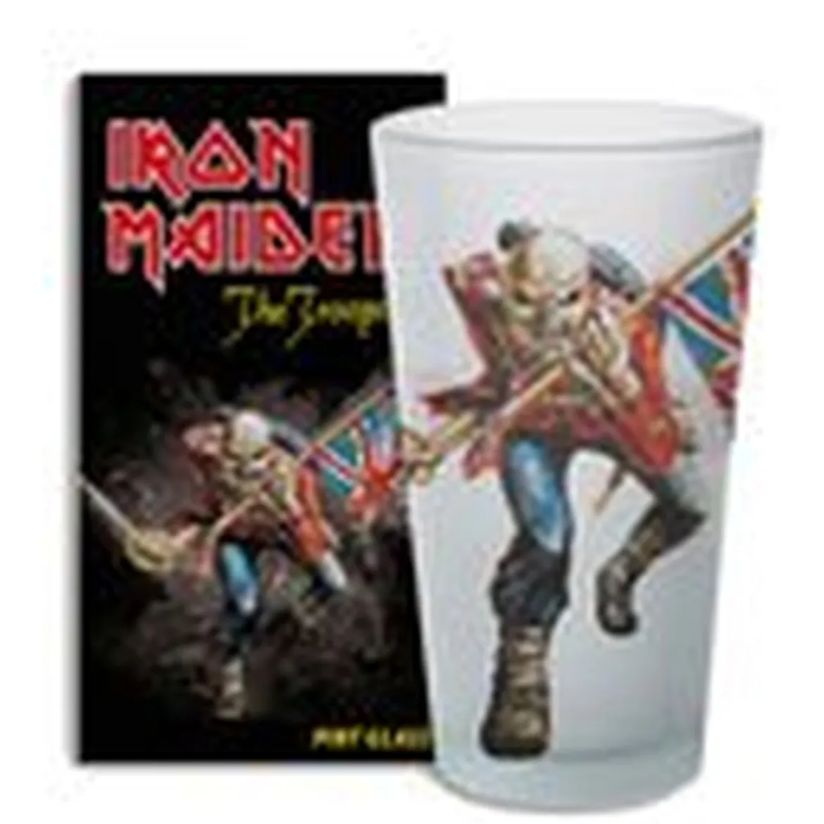 Iron Maiden Bierglas The Trooper