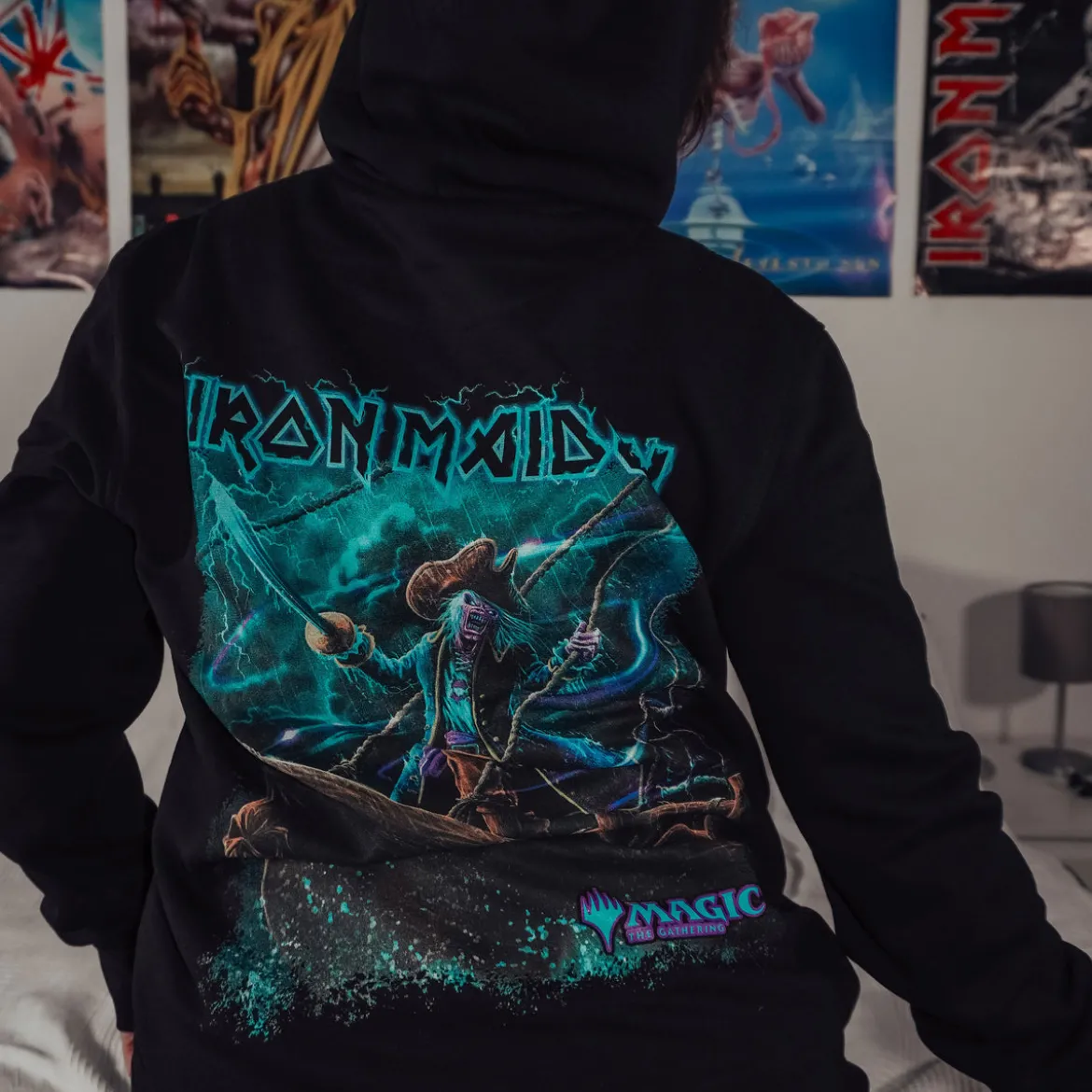 Iron Maiden - Magic Captain N´Ghathrod Hoodie schwarz