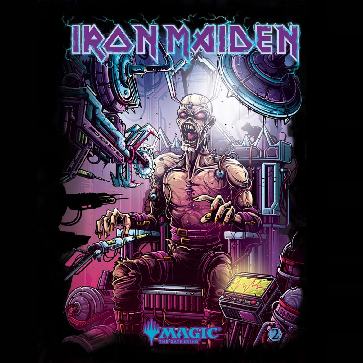 Iron Maiden - Magic Minocrank Hoodie schwarz